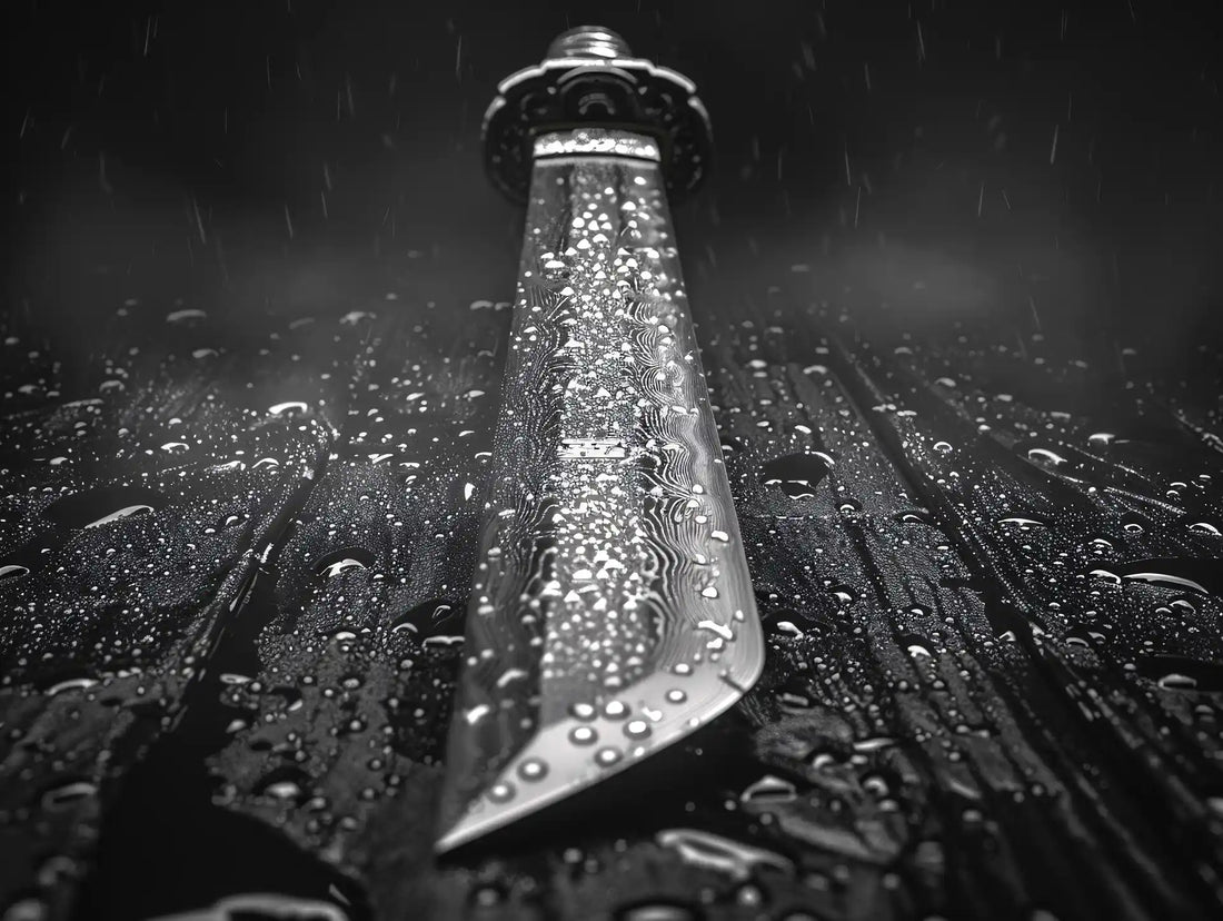 Damastklinge eines Schwert