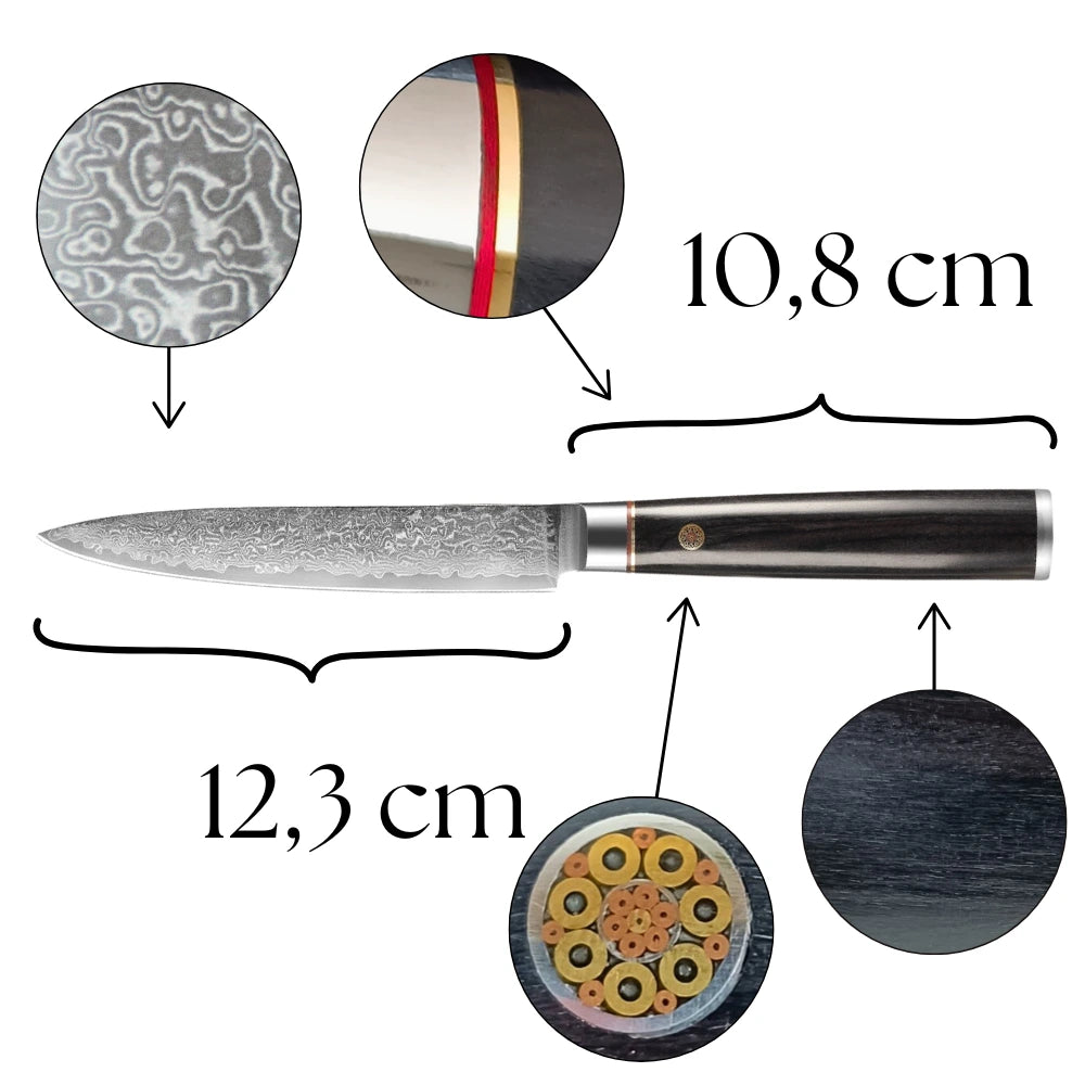 Allzweckmesser Pakkaholz Detail Highlights