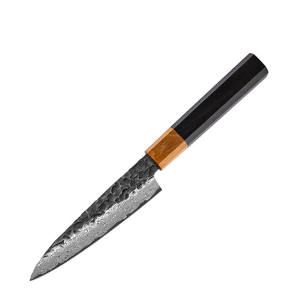 Damast Allzweckmesser 5 Zoll Ebenholgriff