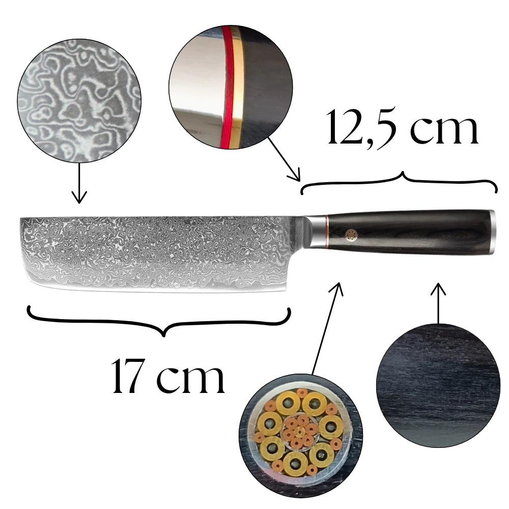 Nakiri Pakkaholz Detail Highlights